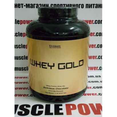 Ultimate Nutrition Whey Gold 2270 грамм