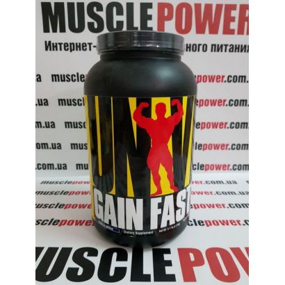Universal Nutrition Gain Fast 3100 2300 грамм