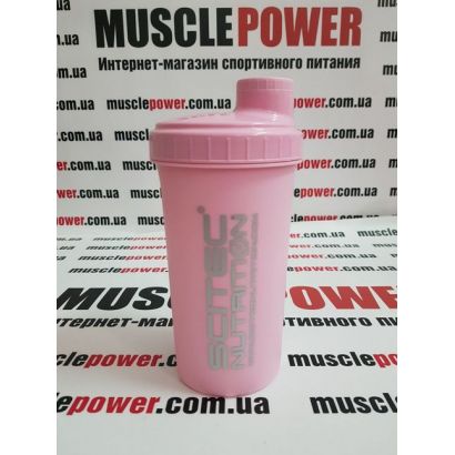 Шейкер Scitec Shaker 700ml Pink ( матовый )