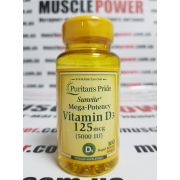 Puritan's Pride Vitamin D3 5000 100 капс
