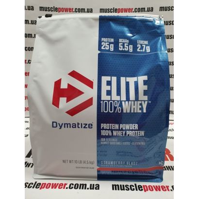 Dymatize Nutrition Elite Whey Protein 4540грамм