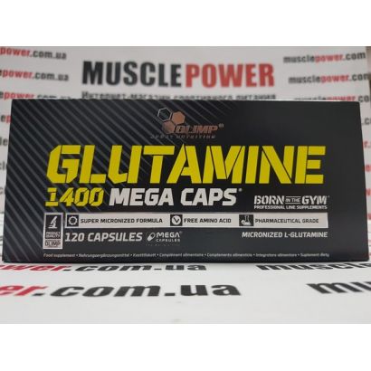 Olimp Labs L-GLUTAMINE Mega Caps  120 капс