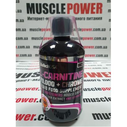 BioTech L-Carnitine 70000 + Chrome 500 мл