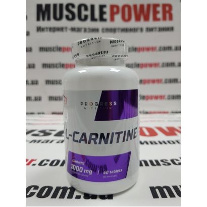 Progress Nutrition L-carnitine 1000 mg 60 таб