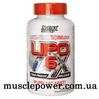 Nutrex Lipo-6X 120 капс