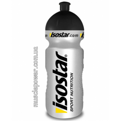 IsoStar Water Bottle 650 мл (black+grey)